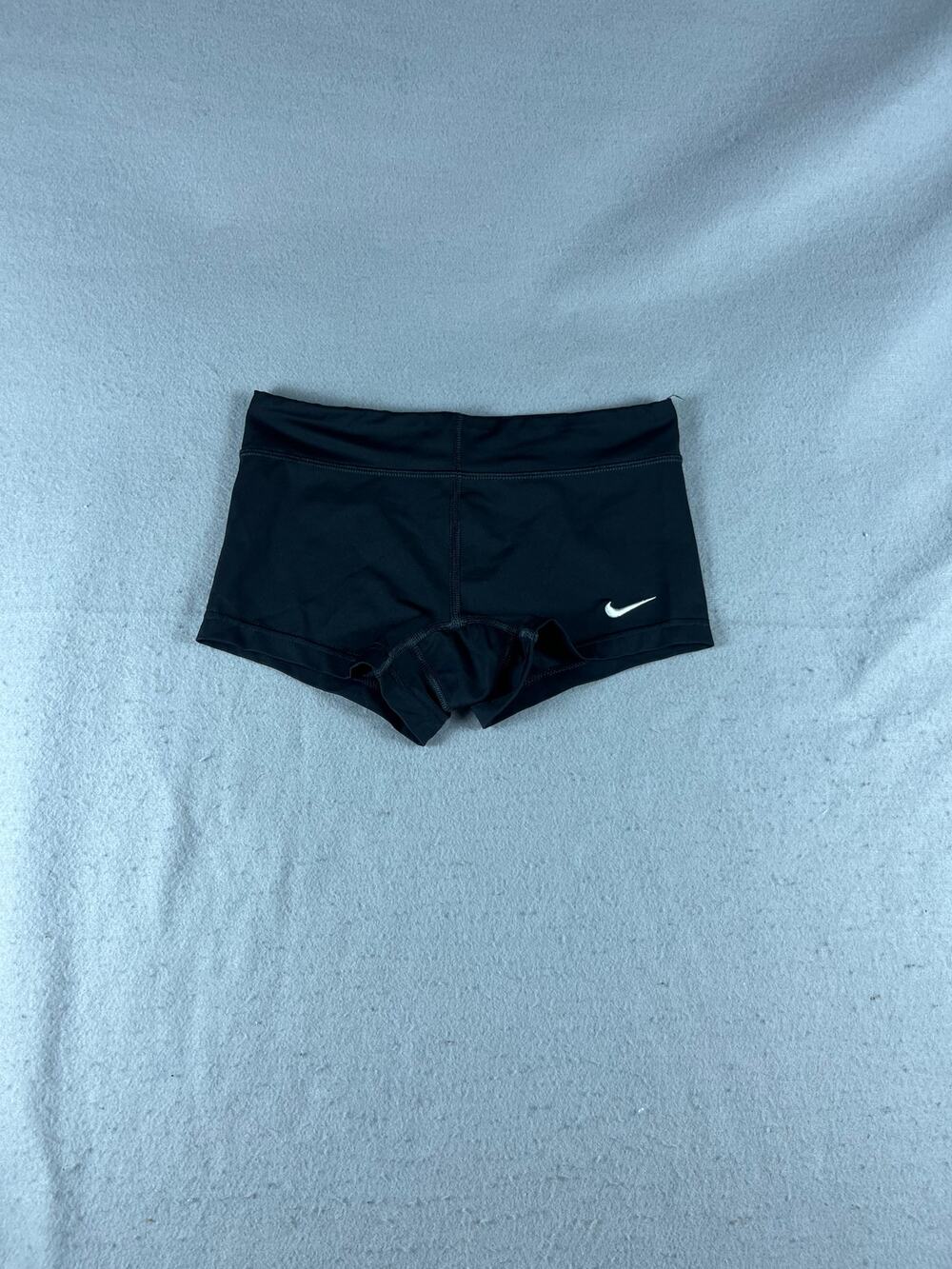 Nike Compression Shorts Womens XS Black Dri-Fit Low Rise Running Training Active